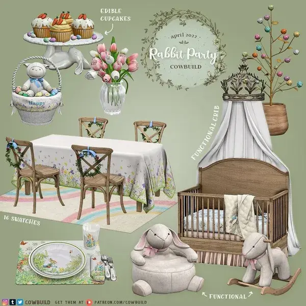 Rabbit Party - April 2022 Set