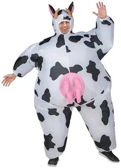 COW INFLATABLE COSTUME ADULT