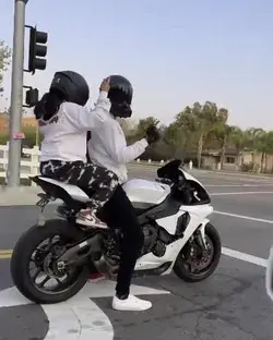 Biker Couple Dancing🏍️💏