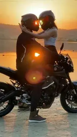 Biker Couple ❤️