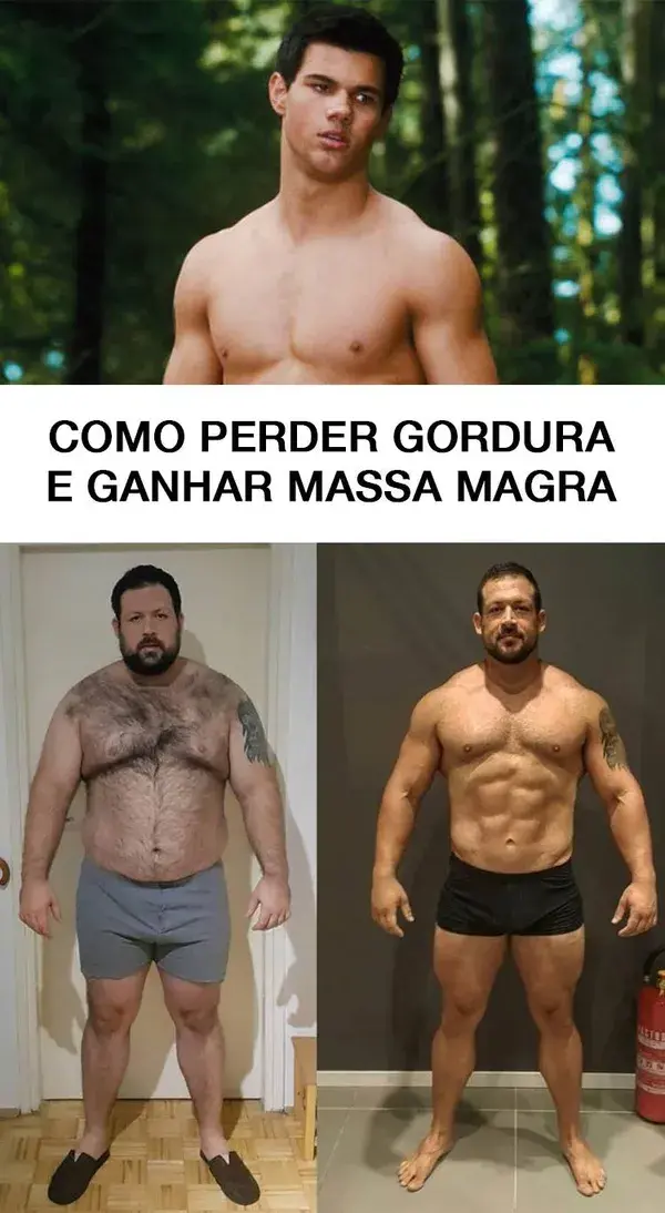 Como Perder Gordura e Ganhar Massa Magra