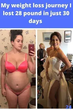 See how Amber lost her 28 pounds in just 30 days without exercise and diet
