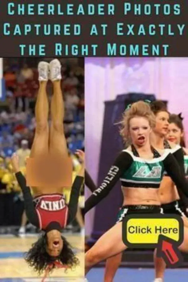 Cheerleader Photos Captured at Exactly the Right Moment