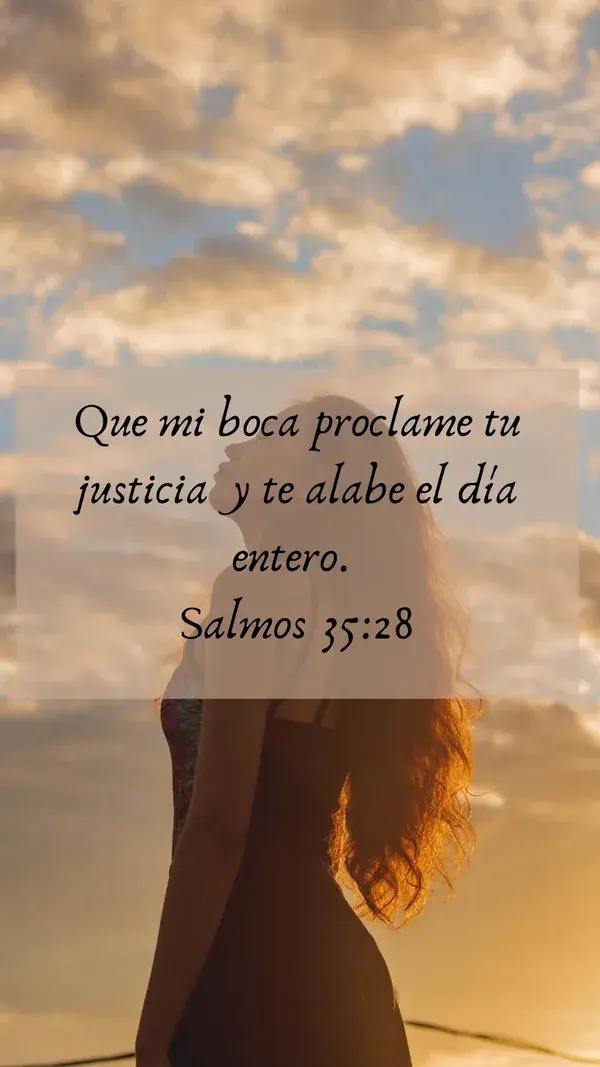 Salmos 35:28