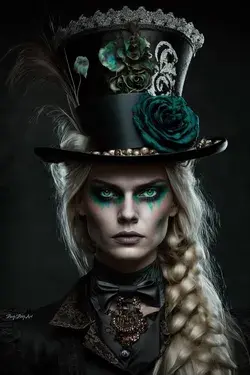 Mad Hatter Hat Collection By~Beep Boop Art 🖤🖤