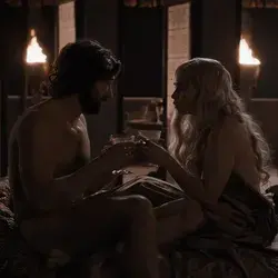 daenerys targaryen and daario