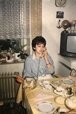 my aunt, germany, 1980s