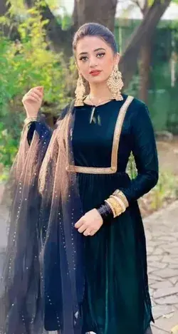 TikToker Knwal Aftab Dressing Design | Knwal Aftab Eid And Party Wear Dress