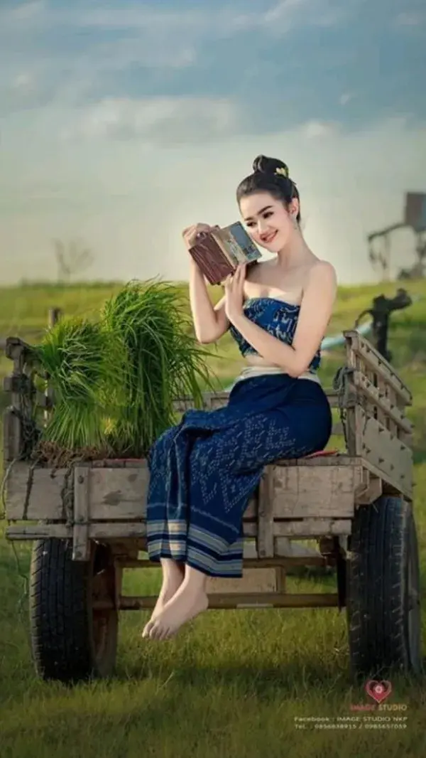 Traditional Rural Thai Clothing