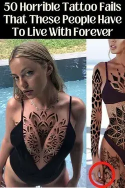 50 Horrible Tattoo Fails That These People Have To Live With Forever