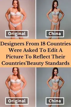 Designers From 18 Countries Were Asked To Edit A Picture To Reflect Their Countries’ Beauty Standard