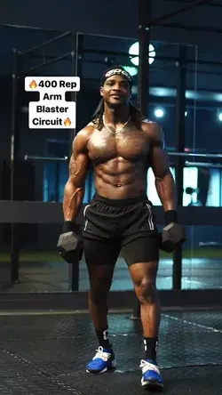 400 Rep Arm Blast Circuit✍🏿🥵