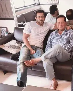 Salman's father Salim Khan 