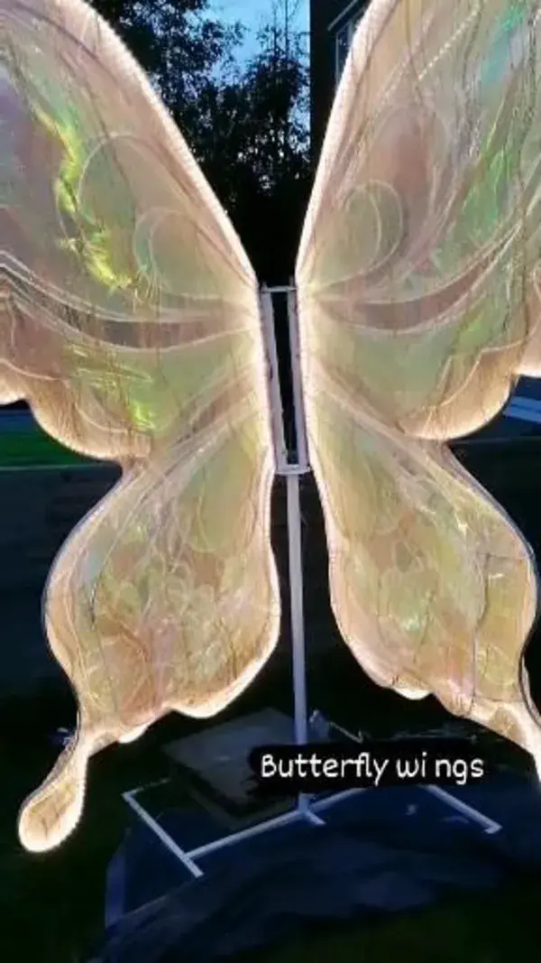 Stunning light up butterfly wings 🦋🦋