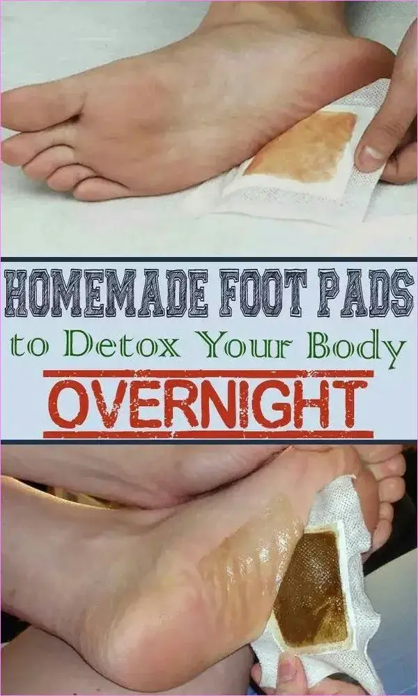 Homemade Detox Foot Patch To Get Rid Of All Toxins From Your Body