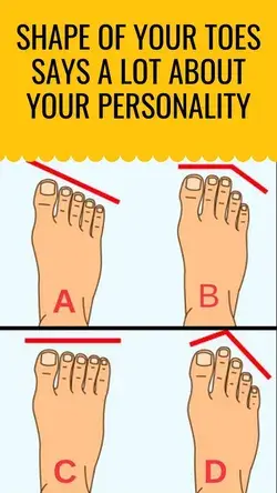 Shape of Your Toes Says a Lot About Your Personality