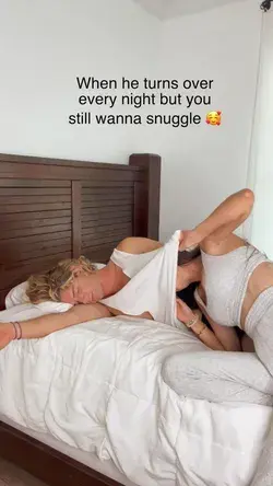 When you want to snuggle all night long 🥰