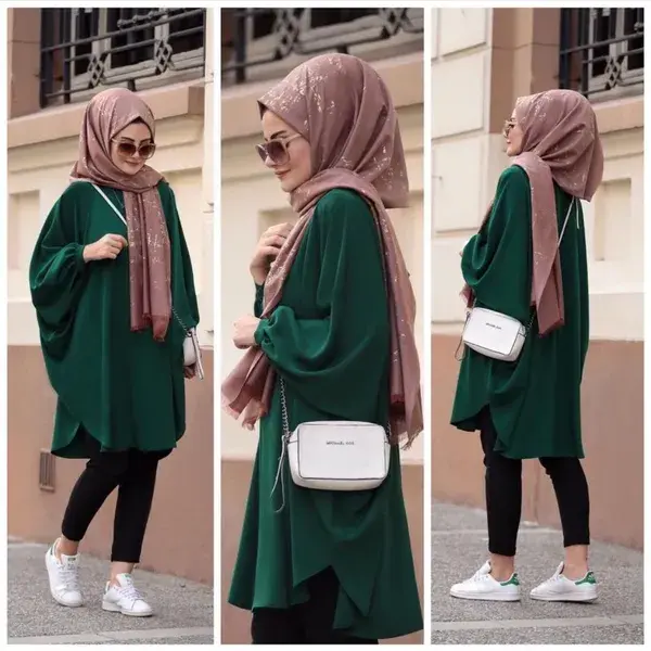 Modern and beautiful hijab wearing ideas