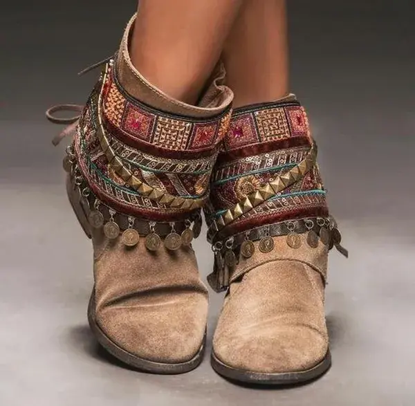 Boho footwear