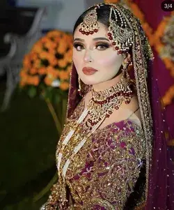 Latest new trand & infashion bridal's wedding Day's outfit & jewelry & makeup ideas #reception bride