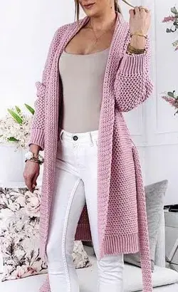 Most Beautiful Stunning Marvelous Elegant Free Crocheted Work Knitted Crochet Jacket Easy Pattern