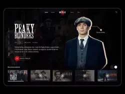 Netflix Website Redesign