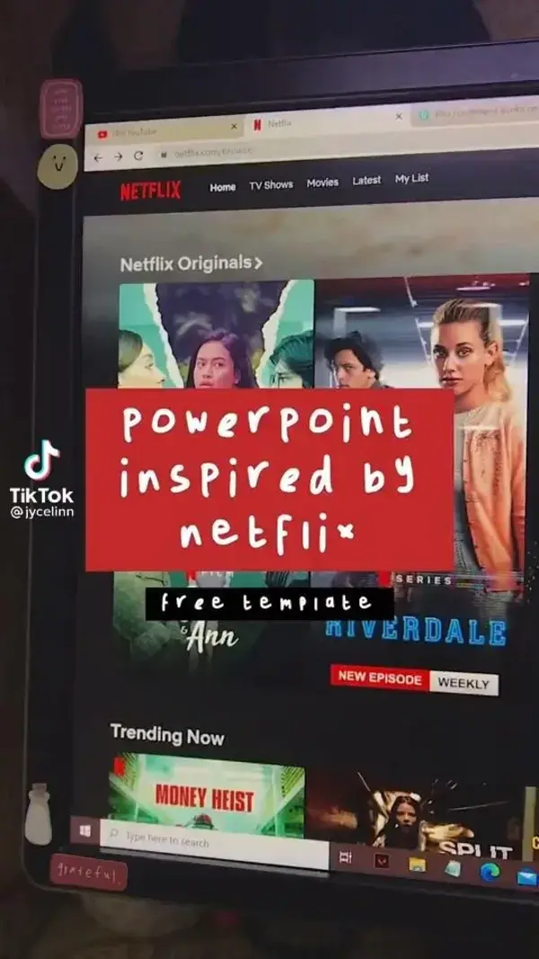 PowerPoint Inspired By Netflix