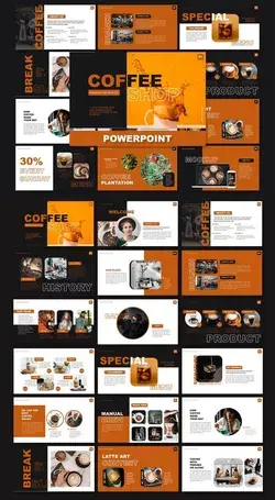 Coffee Shop Powerpoint Template