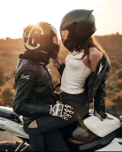 Motorcycle Couple