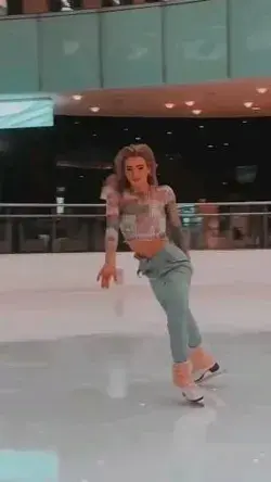 Ice skating