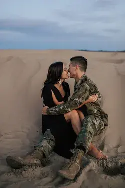 Sand Dunes Engagements | Emily Jenkins Photography