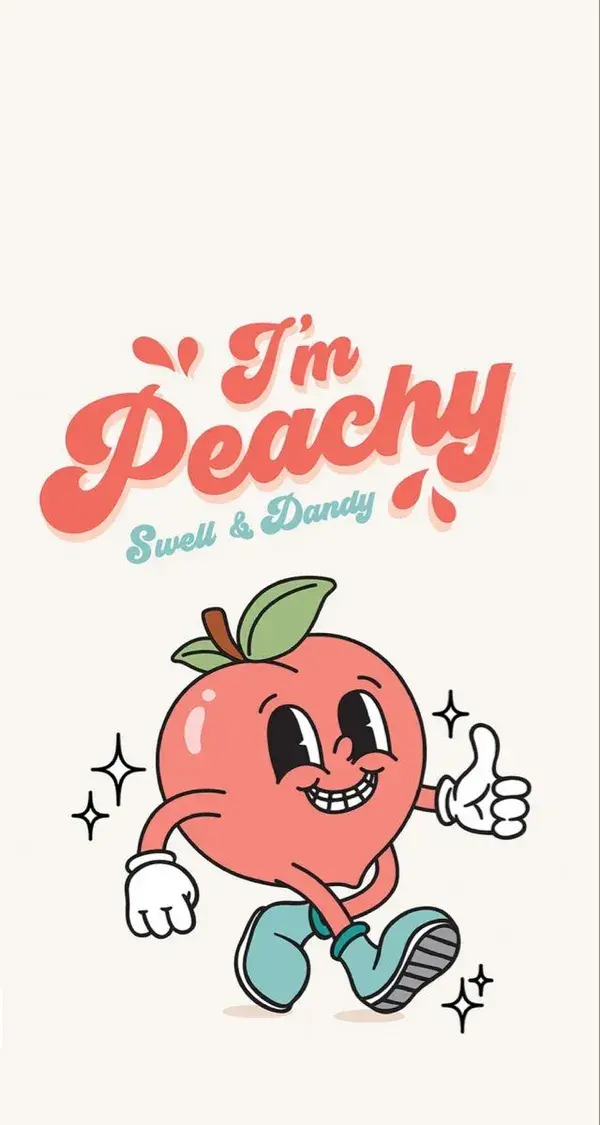 Decor Poster - Peachy