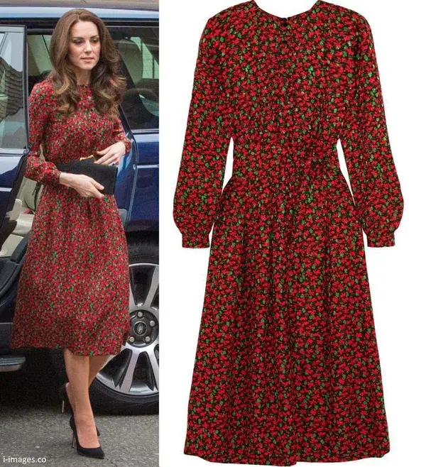 A Festive Kate in Vanessa Seward for Volunteer Christmas Party