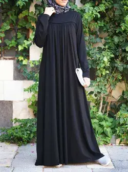 Simple Abaya Hijab Outfits For Girls