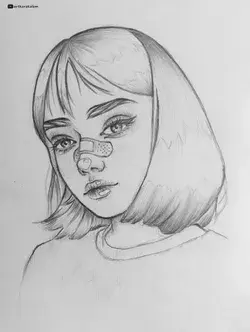 girl drawing