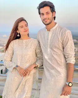 Couples in white | white kurta  | couple goals | Dress details available