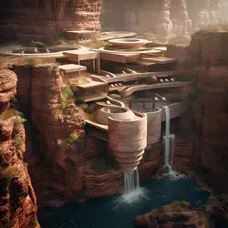 Neocosmic Ai Architecture: Residential Dams