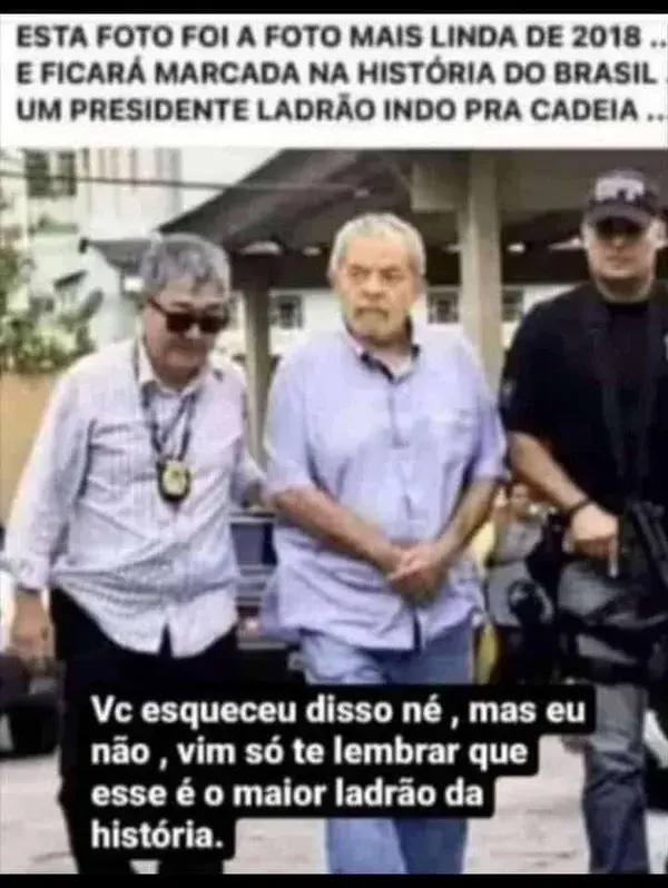 Lula bandido condenado