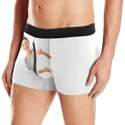 Personalized I Love You Men's Boxer Briefs - L / 5