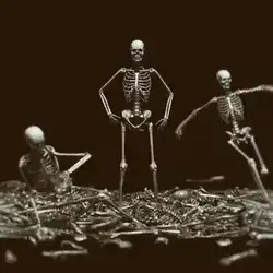 Halloween skeletons 