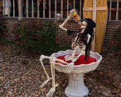 Skeleton in the Fountain