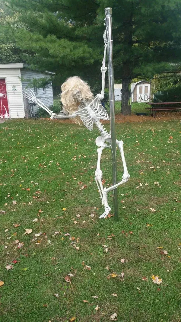 My stripper skeleton