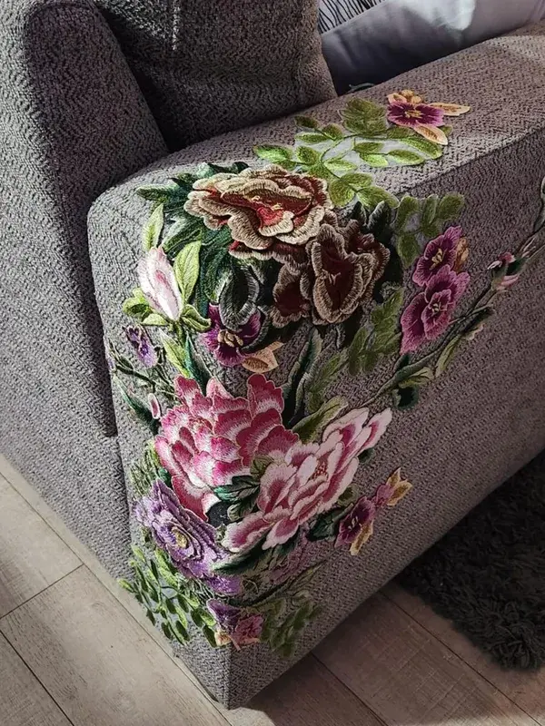 Decorative Appliqués To Patch Damaged Upholstery