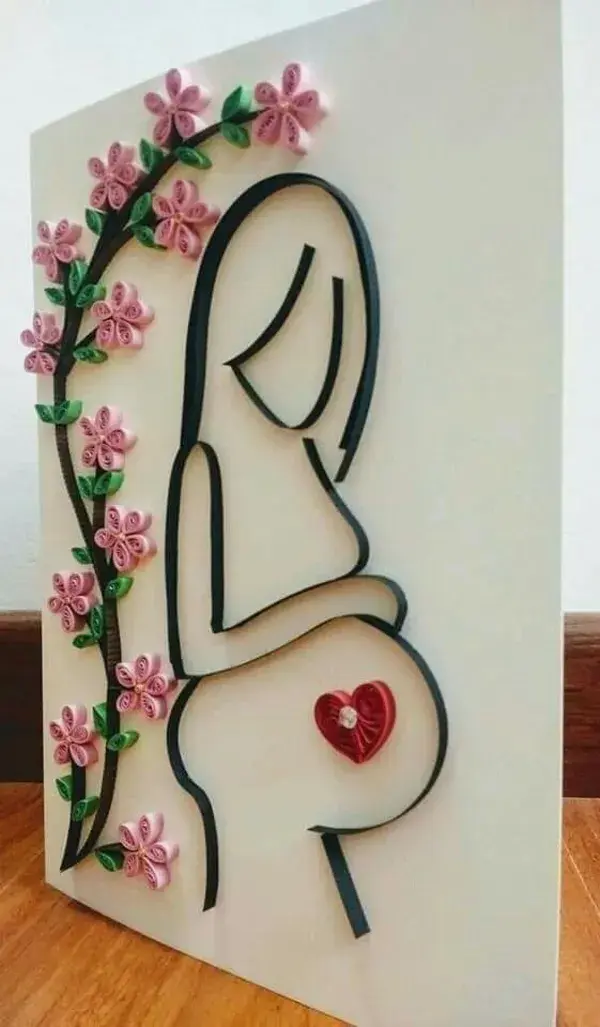 Motherhood wall craft