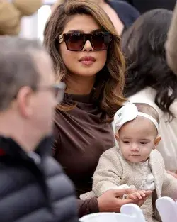 Priyanka Chopra Shows Her Daughter Malti Marie's Face At The Jonas Brothers Walk Of Fame Cere...