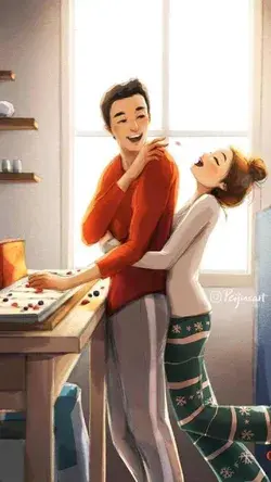 kitchen hug 🤗