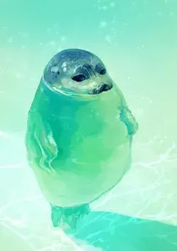 seal wildlife baby seal cute seals animal character design funny baby animal funny tiktok wilderness