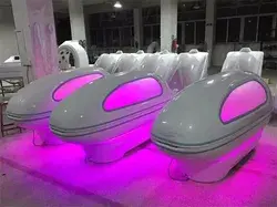 Steam detoxification hydro sauna slimming capsule oxygen spa machine led light far infrared massage 