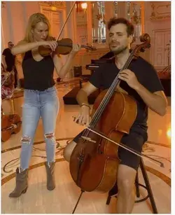 Stjepan Hauser and Caroline Campbell