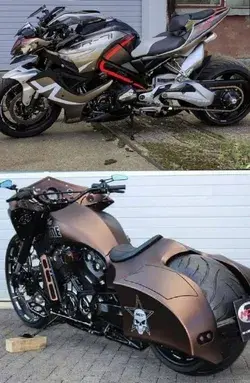 Super cool Monster bike